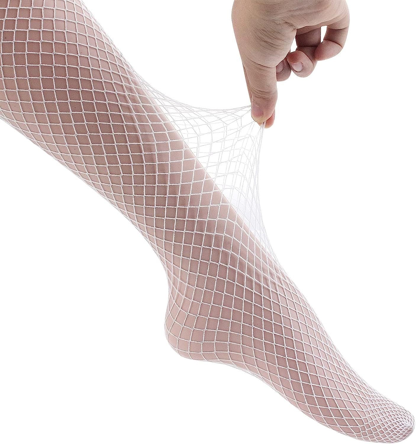 Cool nightglow fish net socks/pantyhose