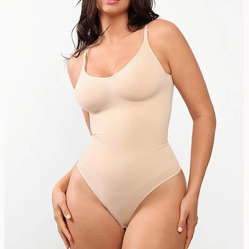 Large size buttocks lifting seamless shapewear, backless thong, jumpsuit, bodysuit